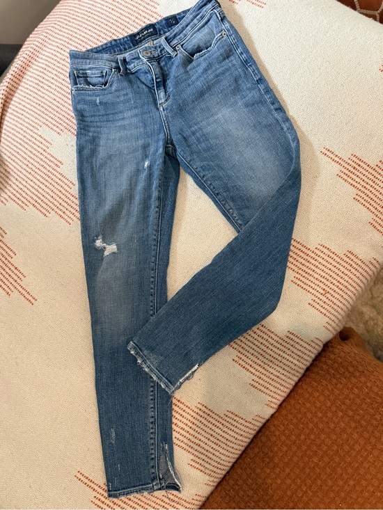 Lucky Brand Denim - Lucky Brand Women's Slim Jeans Blue Denim Distressed Size 4/27